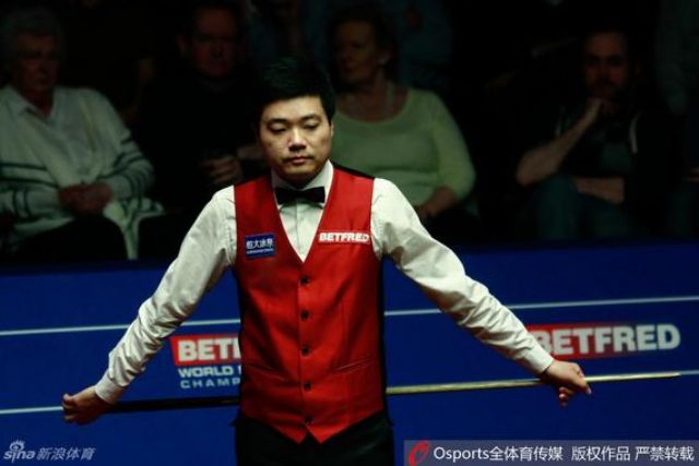 丁俊晖最近三个赛季收入近900万元人民币