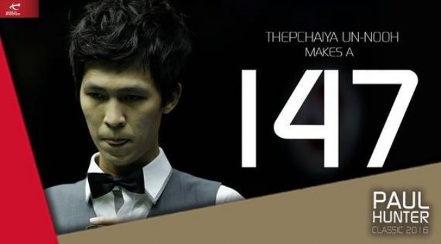 塔猜亚职业生涯首杆147