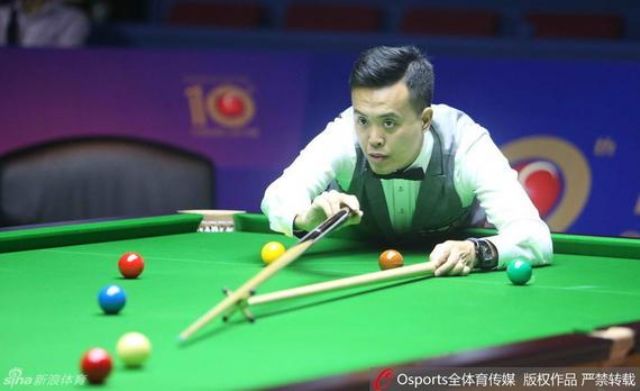 傅家俊轻松获胜