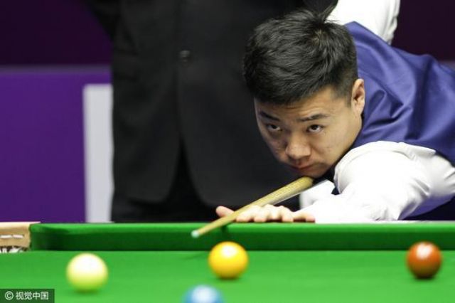 丁俊晖赢得艰难