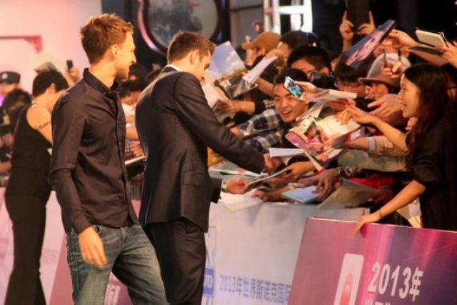 斯诺克球星大受欢迎