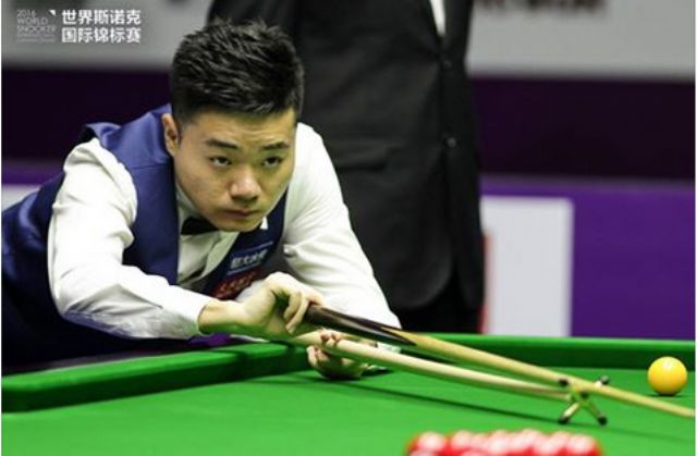 国锦赛上的丁俊晖